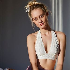 Free People Galloon Lace Halter Bras Bundle